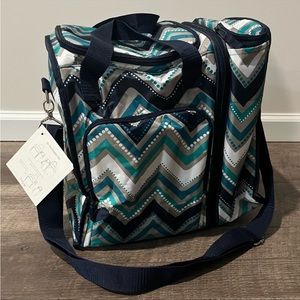 Thirty One On The Double Set NEW Dotty Chevron